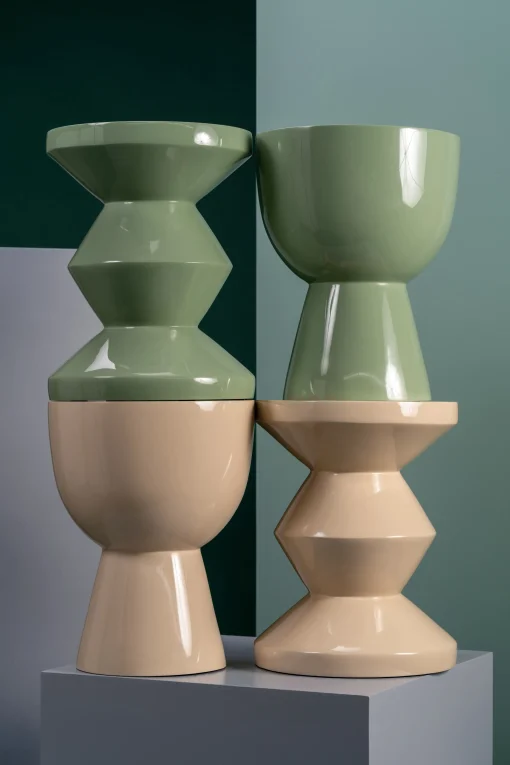 Sale Tabouret Tam Tam Plastique/ Plastique Laque - Unisexe Tabourets Bas