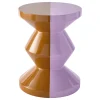 Fashion Tabouret Zig Zag By Carice Van Houten Plastique / Edition Limitee - Unisexe Tabourets Bas