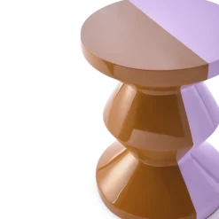 Fashion Tabouret Zig Zag By Carice Van Houten Plastique / Edition Limitee - Unisexe Tabourets Bas