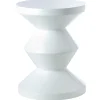 Clearance Tabouret Zig Zag Plastique/ Plastique - Unisexe Tabourets Bas