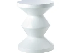 Clearance Tabouret Zig Zag Plastique/ Plastique - Unisexe Tabourets Bas