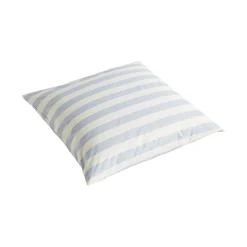 Outlet Taie D'Oreiller 65 X 65 Cm Ete Tissu Bleu / Coton Oeko-Tex - Unisexe Linge De Lit