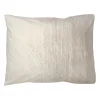 Clearance Taie D'Oreiller 65 X 65 Cm Kuiskaus Tissu Gris / Coton - Unisexe Linge De Lit