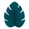 Sale Tapis D'extérieur Fidji Plastique Bleu Vert / Vinyle - 121 X 150 Cm - Unisexe Poufs Coussins Tapis D'extérieur