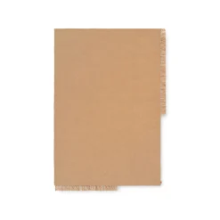 Hot Tapis D'extérieur Hem Rectangular Medium  Beige / 140 X 200 Cm - Bouteilles Plastique Recyclees - Unisexe Poufs Coussins Tapis D'extérieur