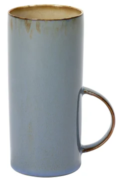 Best Tasse A The Terres De Reves Ceramique Bleu Gris / Gres - H 13 Cm - Unisexe Tasses Et Mugs
