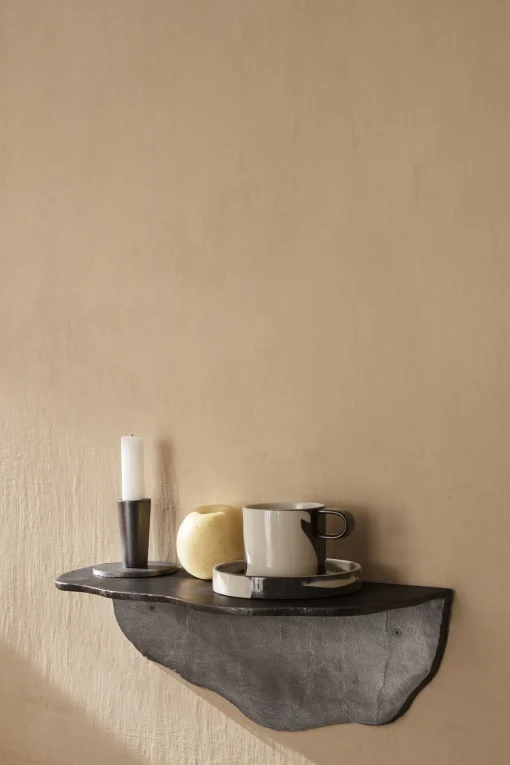 Shop Tasse Inlay Ceramique Marron Beige / Avec Soucoupe - Unisexe Tasses Et Mugs