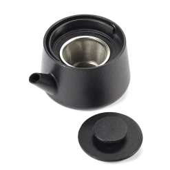 Hot Theiere Inku Metal/ Fonte - 80 Cl / Filtre Acier Integre - Unisexe Theieres Et Bouilloires