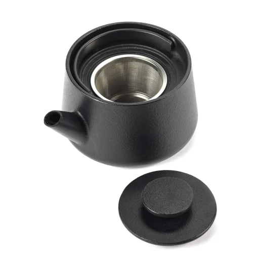 Hot Theiere Inku Metal/ Fonte - 80 Cl / Filtre Acier Integre - Unisexe Theieres Et Bouilloires