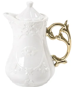 Hot Theiere I-Teapot Ceramique Blanc - Unisexe Theieres Et Bouilloires