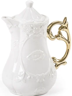 Hot Theiere I-Teapot Ceramique Blanc - Unisexe Theieres Et Bouilloires
