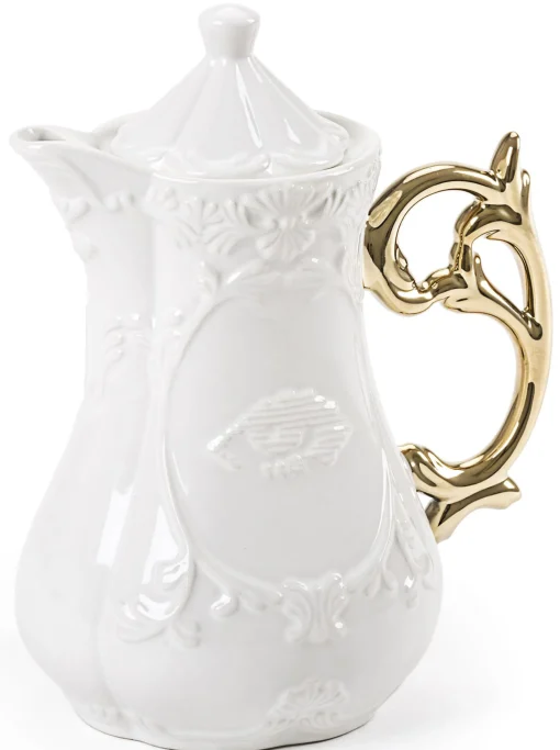 Hot Theiere I-Teapot Ceramique Blanc - Unisexe Theieres Et Bouilloires