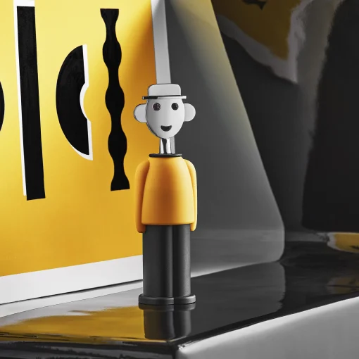 Clearance Tire-Bouchon Alessandro M. Plastique Jaune Noir / Colour Tales - Unisexe Autour Du Vin