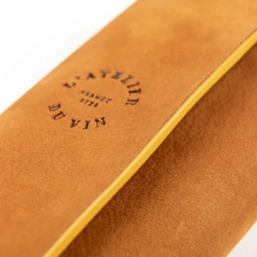 Sale Tire-Bouchon Soft Machine Nomad Metal Cuir Jaune / Avec Etui En Cuir - Edition Limitee - Unisexe Autour Du Vin