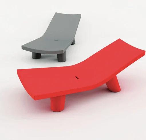 Hot Transat Fixe Low Lita Lounge Plastiqueplastique- Unisexe Bains De Soleil Chaises Longues Et Hamacs