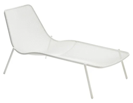 Flash Sale Transat Fixe Round Metalmetal- Unisexe Bains De Soleil Chaises Longues Et Hamacs
