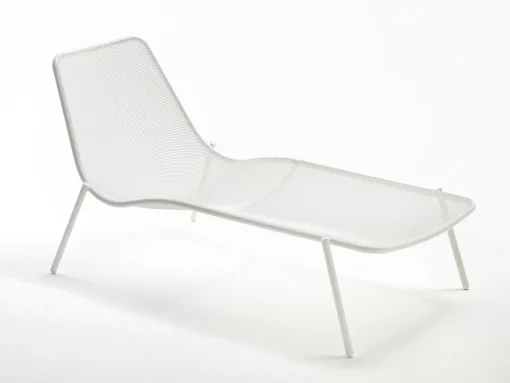 Flash Sale Transat Fixe Round Metalmetal- Unisexe Bains De Soleil Chaises Longues Et Hamacs