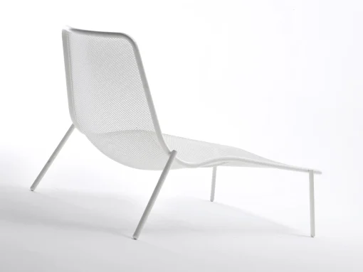 Flash Sale Transat Fixe Round Metalmetal- Unisexe Bains De Soleil Chaises Longues Et Hamacs