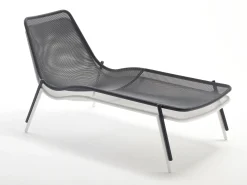 Flash Sale Transat Fixe Round Metalmetal- Unisexe Bains De Soleil Chaises Longues Et Hamacs