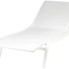 New Transat Inclinable Empilable Alize Metalmetal & Tissu/ Larg. 80 Cm - 5 Positions - Unisexe Bains De Soleil Chaises Longues Et Hamacs
