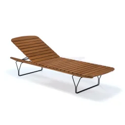 Store Transat Inclinable Molo Bois Naturel Bois - Unisexe Bains De Soleil Chaises Longues Et Hamacs