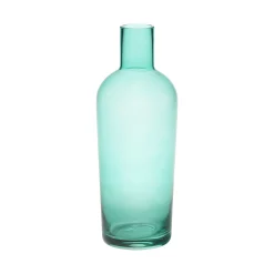Flash Sale Vase Bottiglia Verre Bleu / H 25,5 Cm - Unisexe Carafes Et Décanteurs