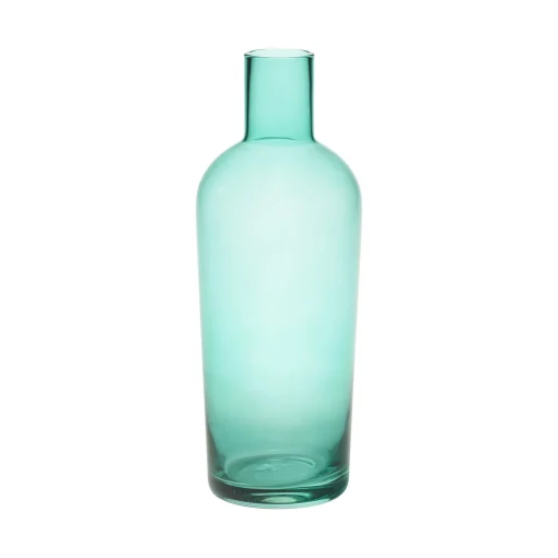 Flash Sale Vase Bottiglia Verre Bleu / H 25,5 Cm - Unisexe Carafes Et Décanteurs